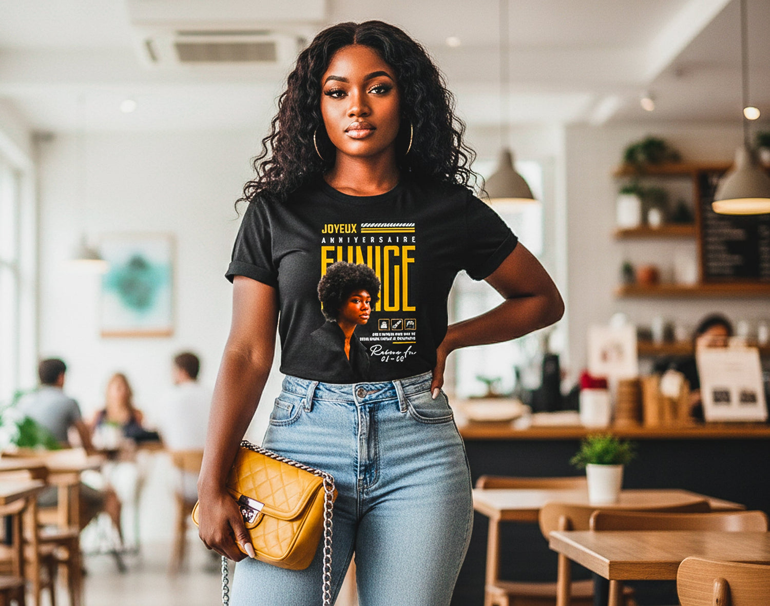 T Shirt d'Anniversaire Personnalisé